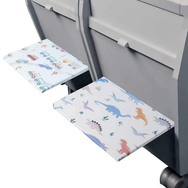 The Go-Be 2-Pack Kids Collection — Airplane Tray Covers in Playful Designs