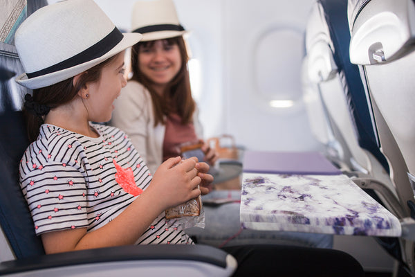 The Go-Be 2-Pack Classics Collection — Airplane Tray Covers in Coordinating Designs