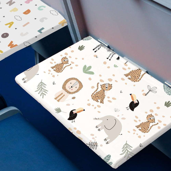The Go-Be 2-Pack Kids Collection - Airplane Tray Covers in 6 Playful Designs