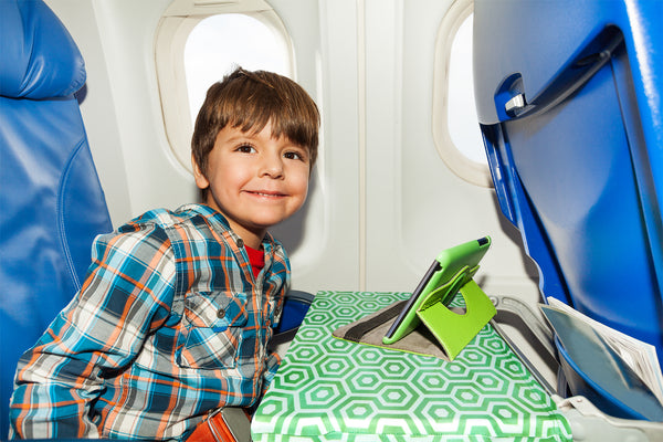 The Go-Be 2-Pack Classics Collection — Airplane Tray Covers in Coordinating Designs