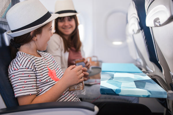 The Go-Be 2-Pack Classics Collection — Airplane Tray Covers in Coordinating Designs